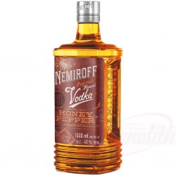 Водка "Немирофф" украинская медовая с перцем 40% алк. 1l